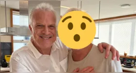 Alberto Bial e Pedro Bial em registro raro; internautas destacam a semelhança física entre os irmãos
