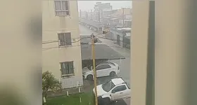 Chuva iniciou ainda na madrugada e se entendeu pela manhã e tarde