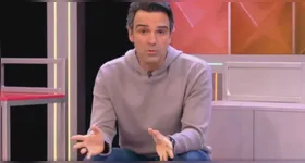 Os jornalistas William Bonner e Sandra Annenberg surgiram dentro da casa