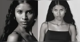 Eduarda Dourado, de 15 anos, venceu concurso de moda e inicia carreira internacional