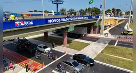 Ao todo, o Governo do Pará entregou 5 nos viadutos em 2 anos.