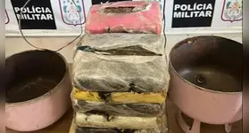 A droga estava escondida  dentro de cilindros de gás utilizados em aparelhos de ar-condicionado em porto no Pará.