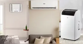 Modelo de janela, modelo split e modelo portátil