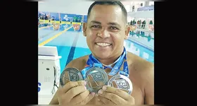 Adriano foi campeão 11 vezes em Jogos Parapan-Americanos.