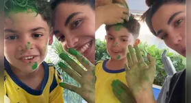 Desde o início do namoro, a influenciadora compartilha momentos da rotina com Léo