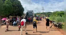 O desbloqueio da ponte do KM 11, que liga os municípios de Tucuruí e Novo Repartimento, ocorreu por volta das 8h20