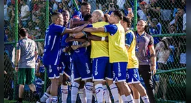 O grito de gol e o alívio tomaram conta do Estádio Zinho Oliveira na tarde deste domingo (15).