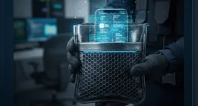 Exemplo de bolsa com tecnologia de isolamento (Gaiola de Faraday) utilizada para proteger dispositivos apreendidos de comandos remotos.
