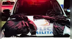 A ofensiva policial teve início após dois roubos sequenciais registrados na cidade.