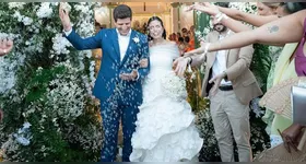 João Campos e Tabata Amaral se casam na Igrejinha de Carneiros.