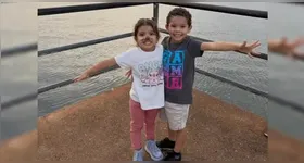 As crianças foram identificadas como Gael da Silva e Yasmin de Moraes Brito, irmãos por parte de pai.