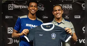 Carlinhos é apresentado oficialmente pelo Clube do Remo.