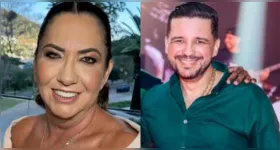 Margareth Serrão e Danilo Nascimento durante evento público; relação segue movimentando as redes mesmo após o término.