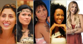 Jaque Khury, Joseane Oliveira, Ariadna Arantes, Aline Mattos e Kerline Cardoso