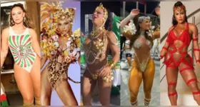 Fantasias ultracavadas dominam os ensaios e transformam o corpo em obra de arte para o Carnaval 2026.