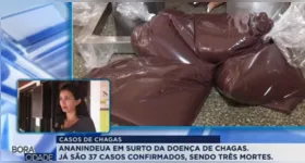 Laíse Machado perdeu a irmã há sete dias e ainda vive a angústia de ver o pai, de 73 anos, internado em estado grave na UTI.