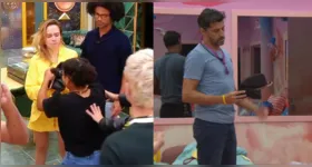Ana Paula é contida por colegas após discussão acalorada envolvendo menção ao pai durante a madrugada no BBB 26