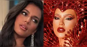 Alane compartilhou um vídeo em seus perfis de redes sociais no qual exibe curativos nos ombros. A peça, já na fantasia de Virginia, precisou ser retirada por conta do peso.