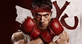 Andrew Koji e Noah Centineo como Ryu e Ken, respectivamente, em cena do primeiro trailer oficial de Street Fighter, lançado no TGA 2025.