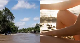 Batizado de Nu Mazônia, o evento foi realizado em uma área de natureza preservada da ilha, localizada na região ribeirinha de Belém.