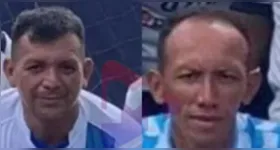 As vítimas foram identificadas como Benediel Clei de Souza Corrêa, de 43 anos, conhecido como Diel, e Benone de Souza, de 39 anos
