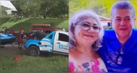 Corpo do marido foi localizado no Rio Pinheiros; equipes usam drone e apoio aquático nas operações