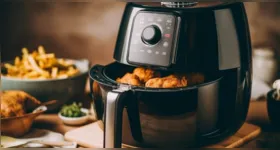 Com o objetivo de identificar formas eficazes de remover gordura da air fryer, foram testados métodos frequentemente indicados por fabricantes, técnicos e usuários.