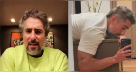 No vídeo, Mion explicou que a dor foi intensa e o obrigou a buscar posições improvisadas para reduzir o desconforto.