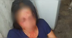 Segundo a corporação, diligências foram iniciadas para identificar e prender o homem apontado como autor da agressão.