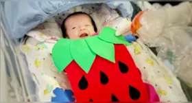 Os bebês utilizaram fantasias adaptadas, desenvolvidas conforme protocolos de segurança hospitalar