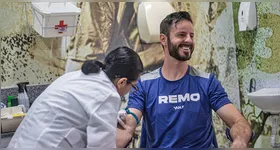 Experiente e ídolo azulino, Rangel está na terceira temporada com o Leão e já acumula dois acessos