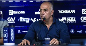 Marcos Braz, Executivo de futebol do Clube do Remo, está pressionado.