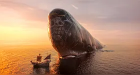 Laboon (a baleia) vem aí com uma tropa.