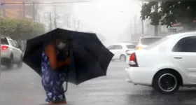 O volume de chuva pode chegar a 22,8 milímetros, com 97% de probabilidade.