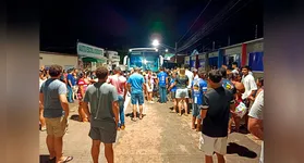 Ônibus com os jogadores Sub-20 chegaram nas primeiras horas deste sábado (17) em Marabá