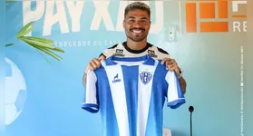 Marcinho se apresenta como novo reforço do Paysandu e promete empenho em busca de vitórias