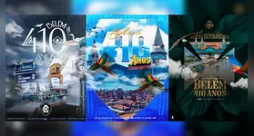 Leão, Papão e Águia prestigiam os 410 anos de Belém com homenagens especiais