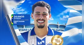 Paysandu anuncia contratação do atacante Thayllon para reforçar o elenco em 2026