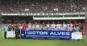 Águia de Marabá dedica final da Supercopa Grão-Pará a preparador físico falecido e pede orações por treinador em estado grave