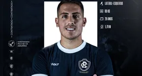 Argentino Bryan Cufré é o novo contratado do Leão