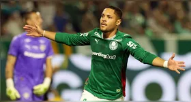 Vitor Roque marcou de pênalti e garantiu a vitória do Palmeiras.