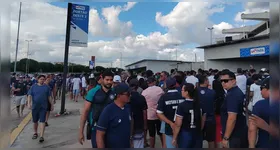 Primeiros jogos do Remo em casa na Série B de 2025 eram frequentes, as enormes filas e problemas com ingressos.