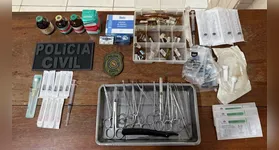 A mulher responderá judicialmente pelos crimes de maus-tratos a animais e exercício ilegal da profissão.