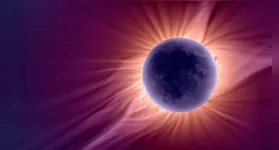 Estrelas e planetas ficarão visíveis a olho nu durante o pico do fenômeno, enquanto o céu assumirá tons de crepúsculo em todas as direções.