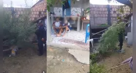 Os detidos responderam que utilizariam a “folha” para fins medicinais, versão contestada pelos militares no local.