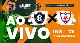Remo x Águia pela Super Copa Grão Pará