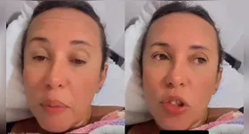 Valéria Paiva denuncia perfil de homem que estaria entrando em contato com sua filha de 10 anos.