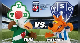 Tuna x Paysandu se enfrentam em Augusto Corrêa