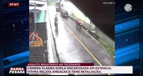 Imagem ilustrativa da notícia EXCLUSIVO: Dupla encapuzada assalta estância em Belém