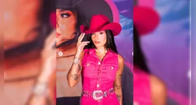 A cantora Ana Castela.